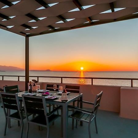 Alkionis Beach Stavromenos Bagian luar foto
