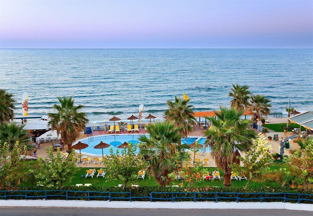 Alkionis Beach Stavromenos Bagian luar foto