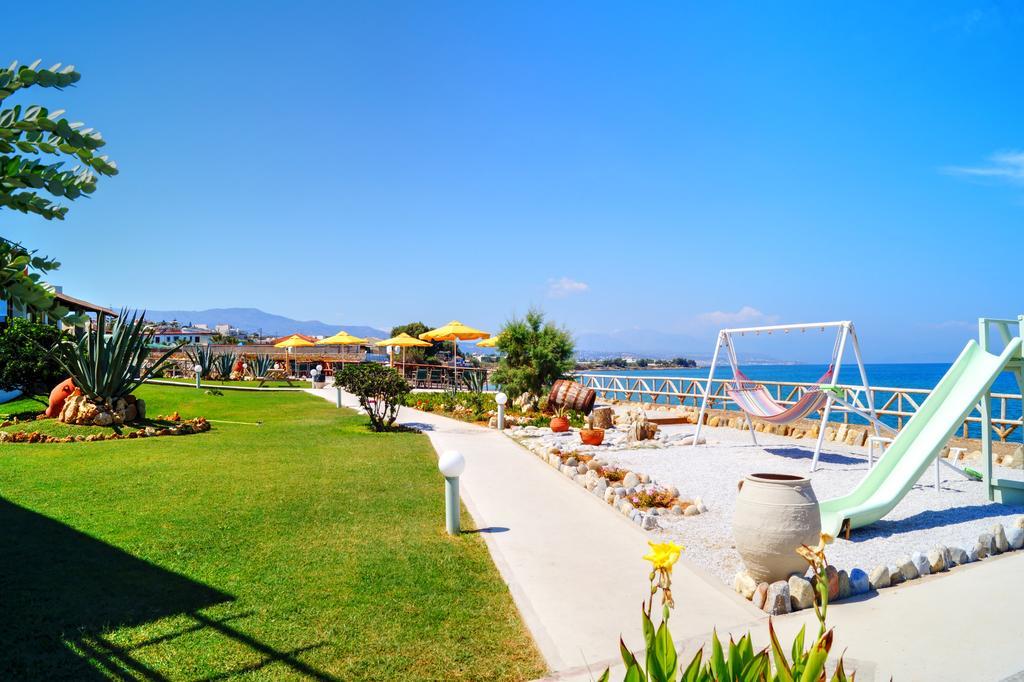 Alkionis Beach Stavromenos Bagian luar foto