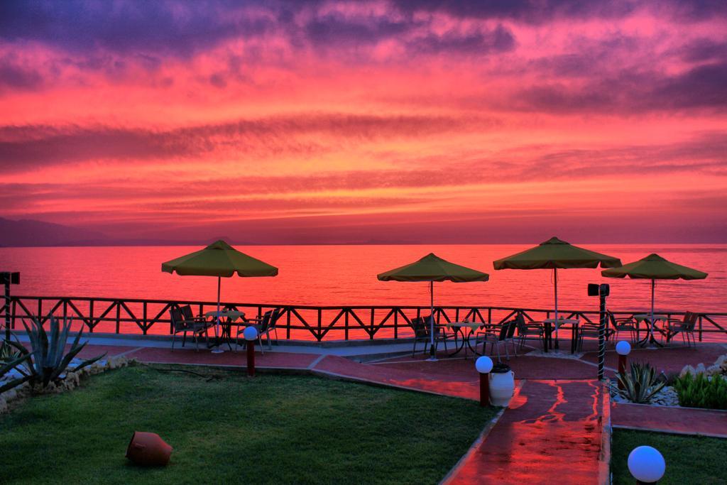 Alkionis Beach Stavromenos Bagian luar foto
