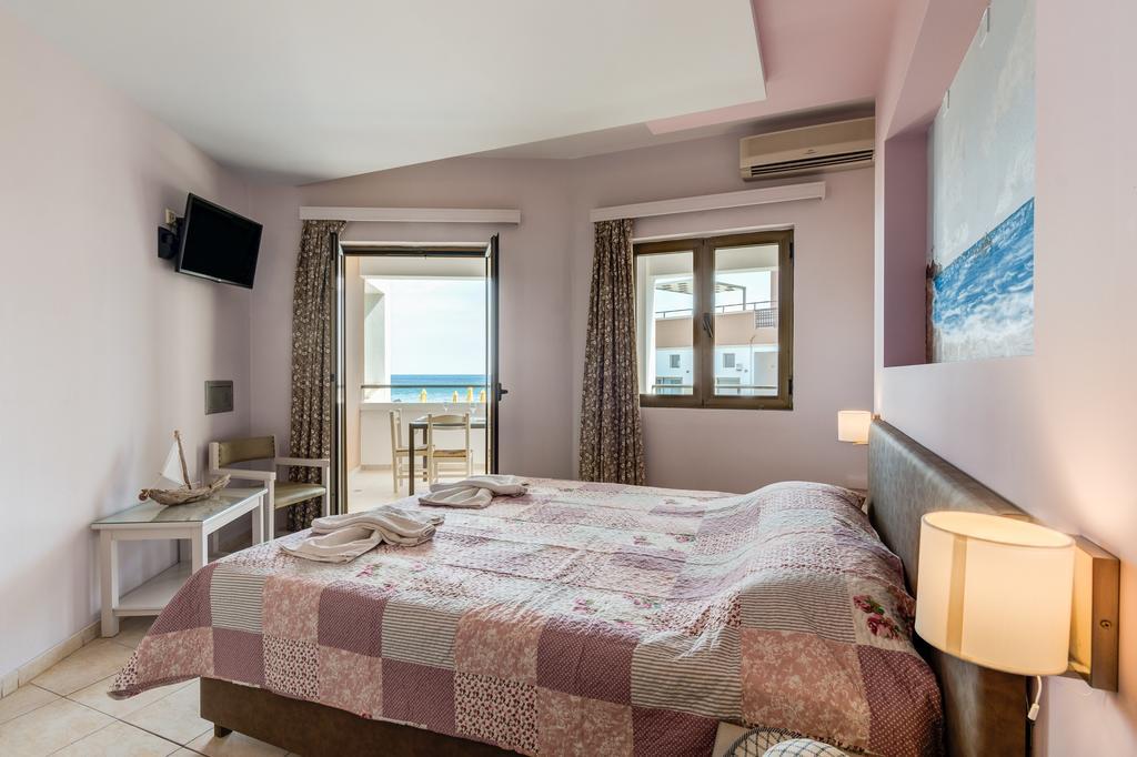 Alkionis Beach Stavromenos Bagian luar foto