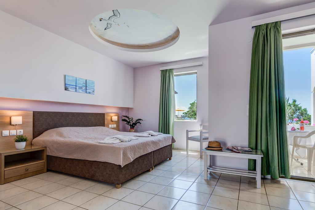 Alkionis Beach Stavromenos Bagian luar foto