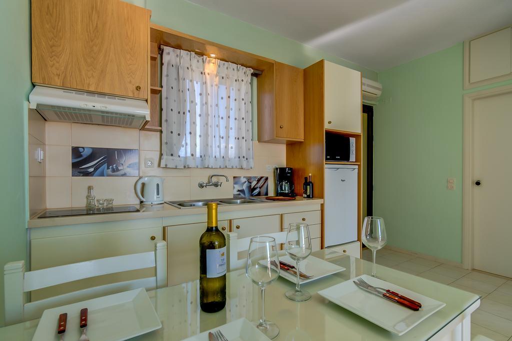 Alkionis Beach Stavromenos Bagian luar foto