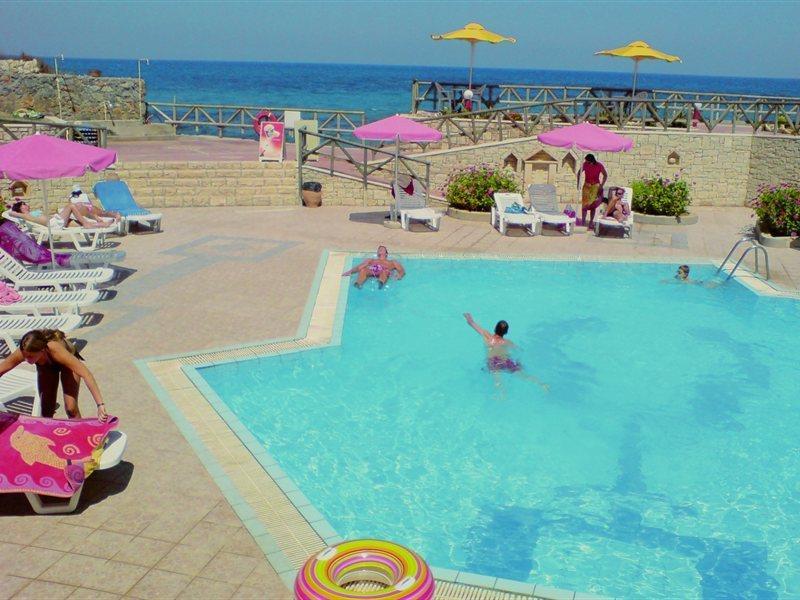Alkionis Beach Stavromenos Bagian luar foto