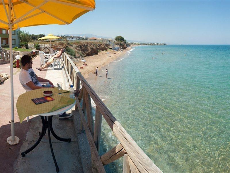 Alkionis Beach Stavromenos Bagian luar foto